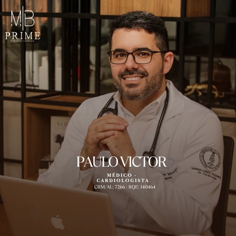 Dr. Paulo Victor — Médico · Cardiologista — CRM/AL 7266 · RQE 140464