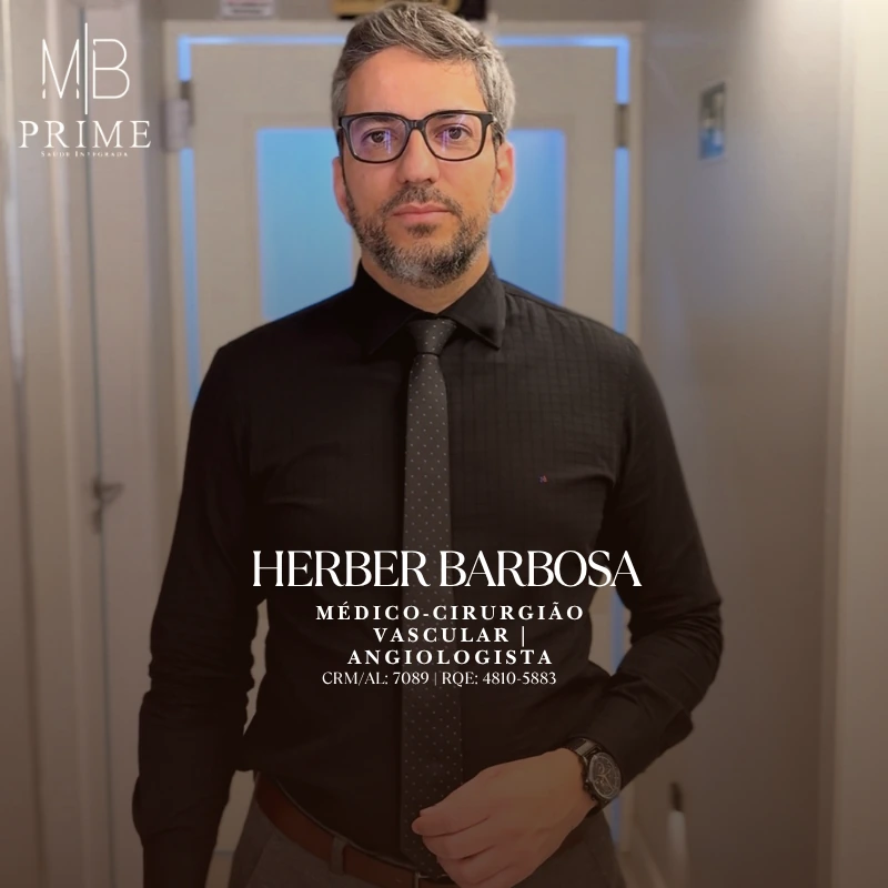 Dr. Herber Barbosa — Médico · Cirurgião Vascular | Angiologista — CRM/AL 7089 · RQE 4810-5883