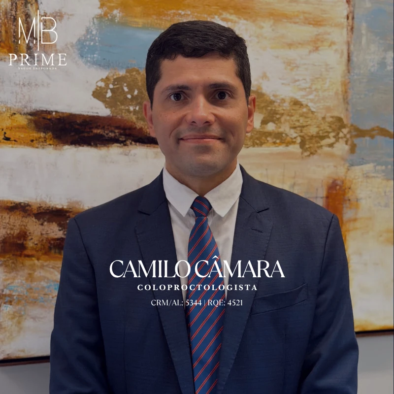 Dr. Camilo Câmara — Médico · Coloproctologista — CRM/AL 5344 · RQE 4521